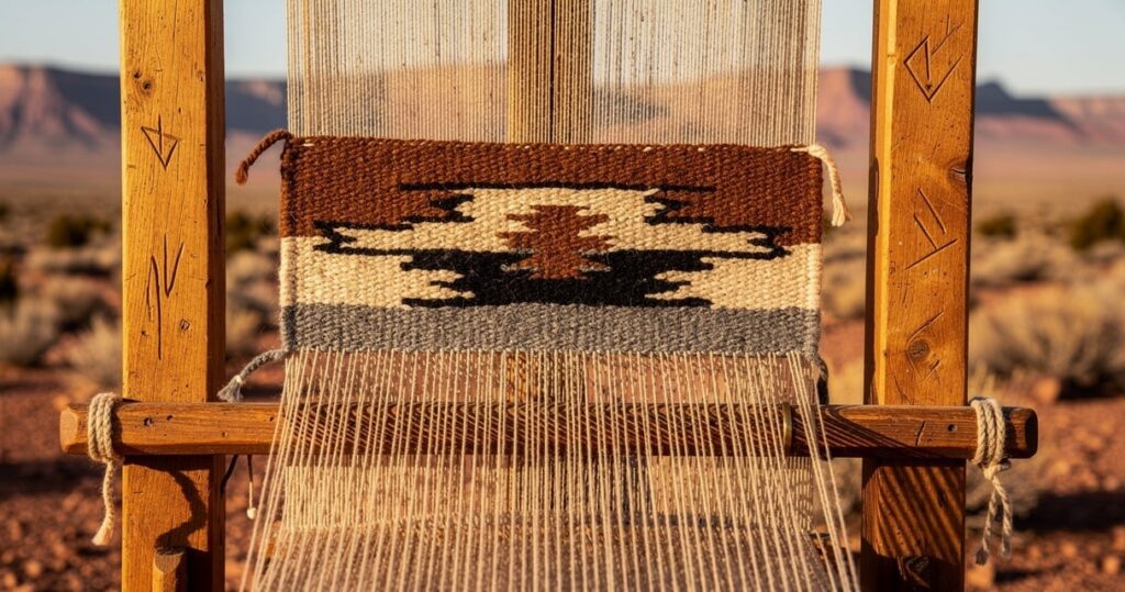 Tissage navajo : techniques, outils et secrets d’un art du Sud-Ouest américain